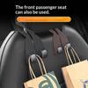 4Pcs Double Hook Car Hook Car Headrest Hooks Hanger For Bags Organizer Holder Clips Auto Fastener Hooks Car