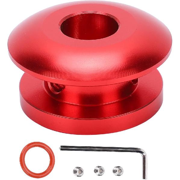 Universal Shift Knob Stopper - Wrench, Boot Retainer, Limiter, Shifter - Black A (red)