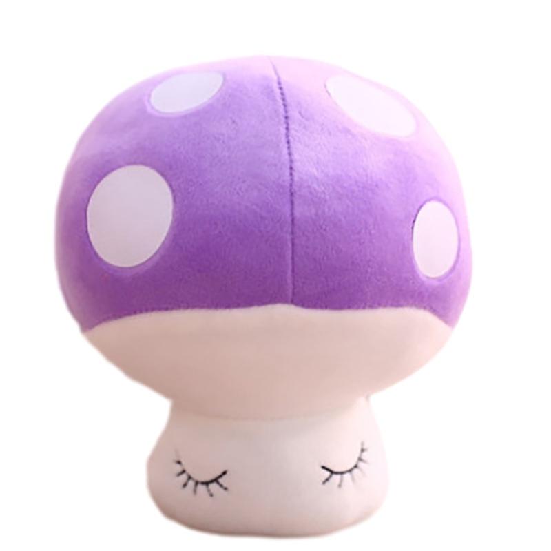 Очаровательная плюшевая игрушка Клубника Мягкая и приятная на ощупь Высота 24 см Purple Mushroom