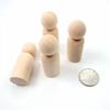 2 Stück 60*22mm Holz Humanoide Schachfiguren Brettspiel Zubehör Holz Bauer Für Brettspiele Dty Zubehör