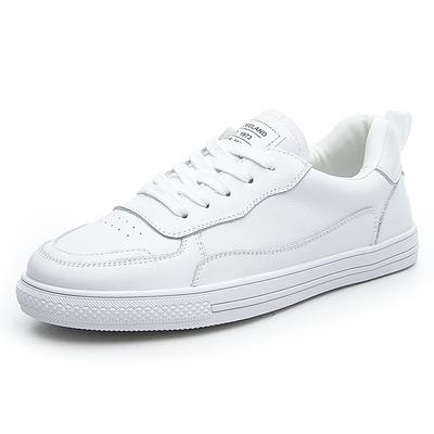 Cow Leather Summer White Shoes For Women Flats Women 'S Sport Shoes New All -Match Sneakers Popular Flat Shoes Daily Driving Shoes