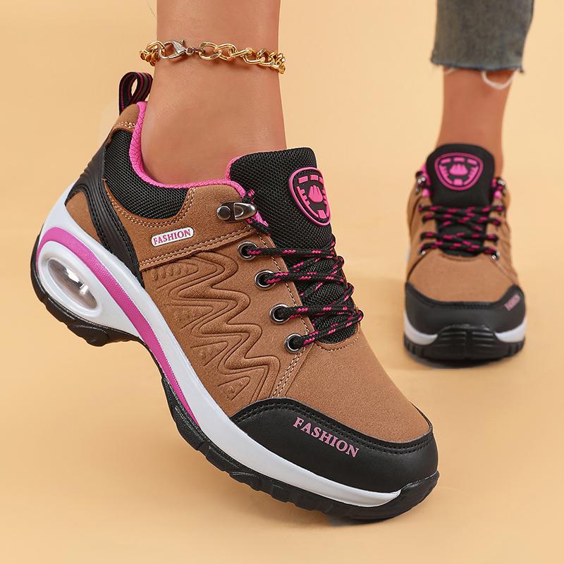 Women Casual Sneakers Platform Shoes Breathable Running Shoes Chunky Sports Hiking Walking Shoes for Woman Outdoor Short Boots