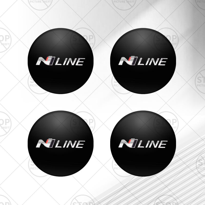 

56.5mm 4pcs For LOGO Car Wheel Hub Center Sticker Emblem