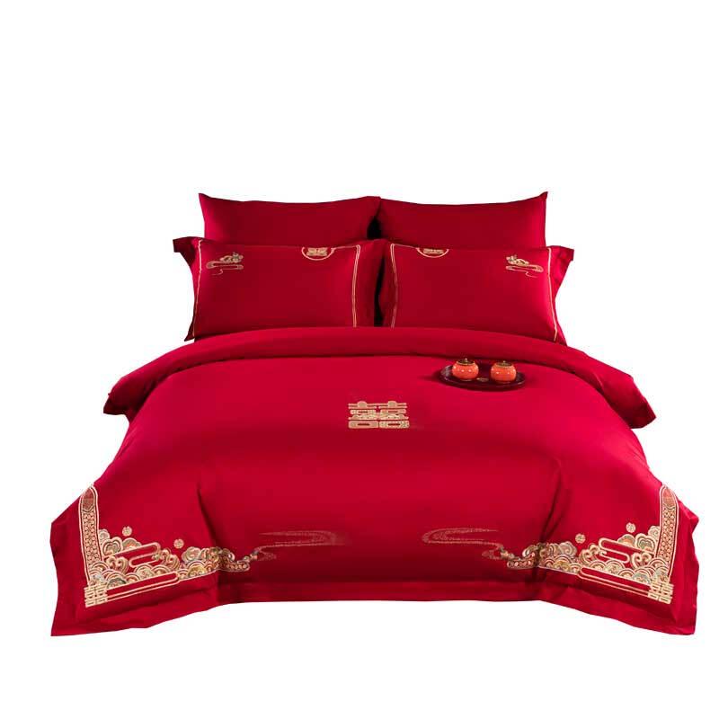 Hengyuanxiang Joyful Wedding 4-Piece Set