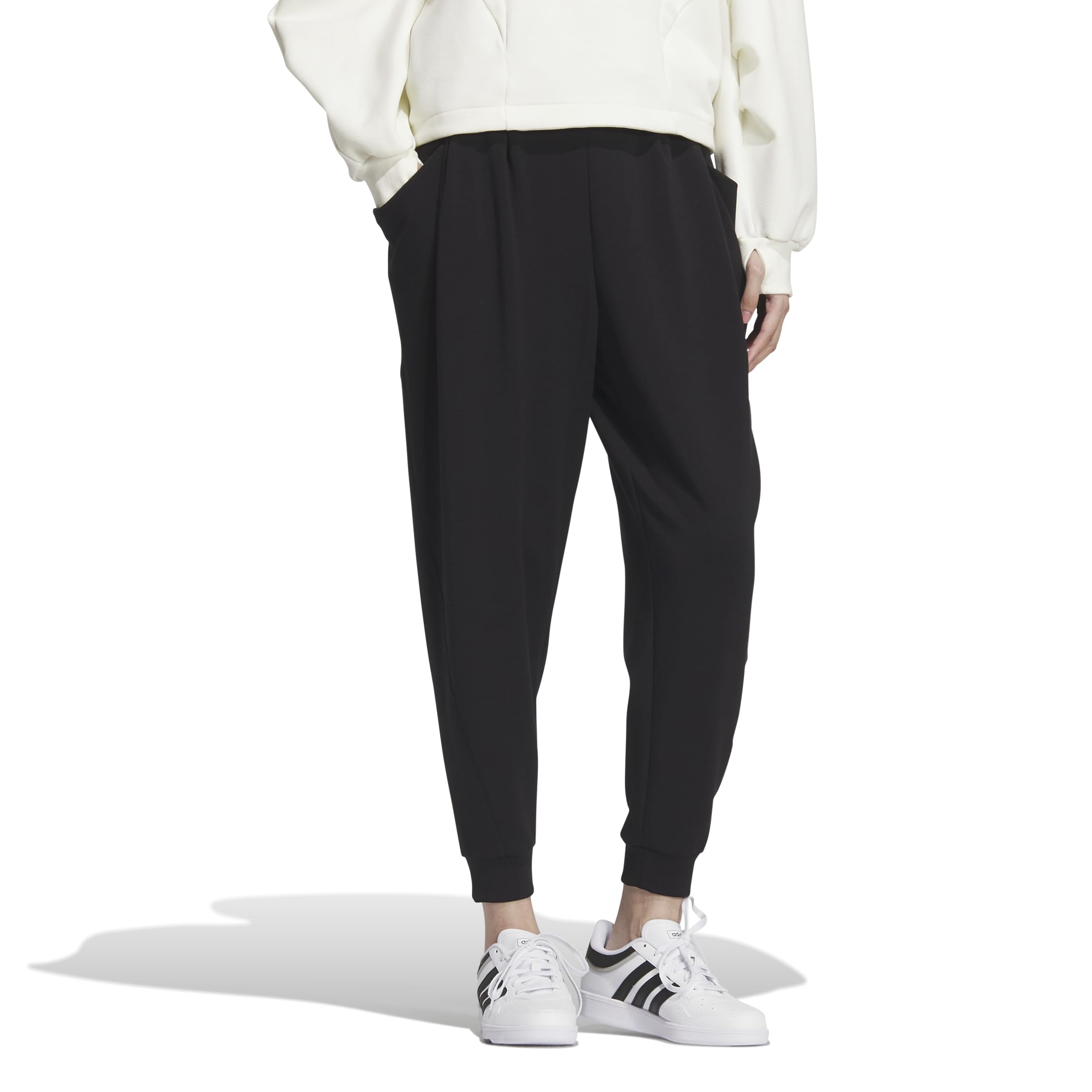 

Женские черные брюки Adidas LUX SP Jogger, (KA0898)