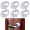 Case Pack Wall Door Handle Protector, PVC Door Handle Buffer Wall