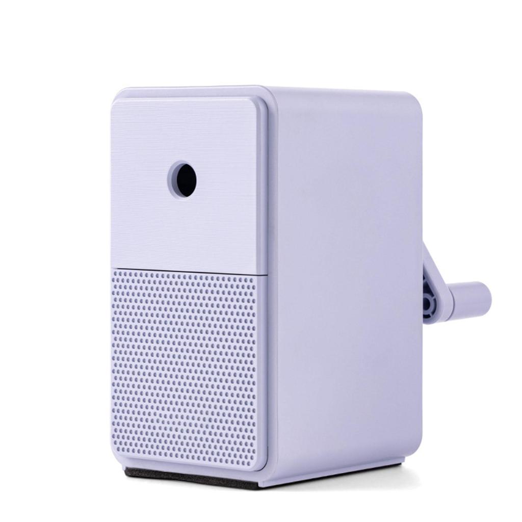 Manual Pencil Sharpener Alloy Steel Blade Compatible Multiple Pencils with 5 Adjustable Tip Auto Eject Broken Lead for Artists Students and Sketching