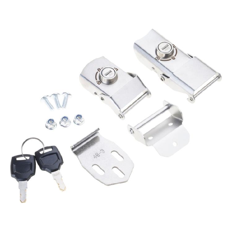 Motorbike Frame Mount Bracket Accessory Motorcycle Side Luggage Case Fasteners