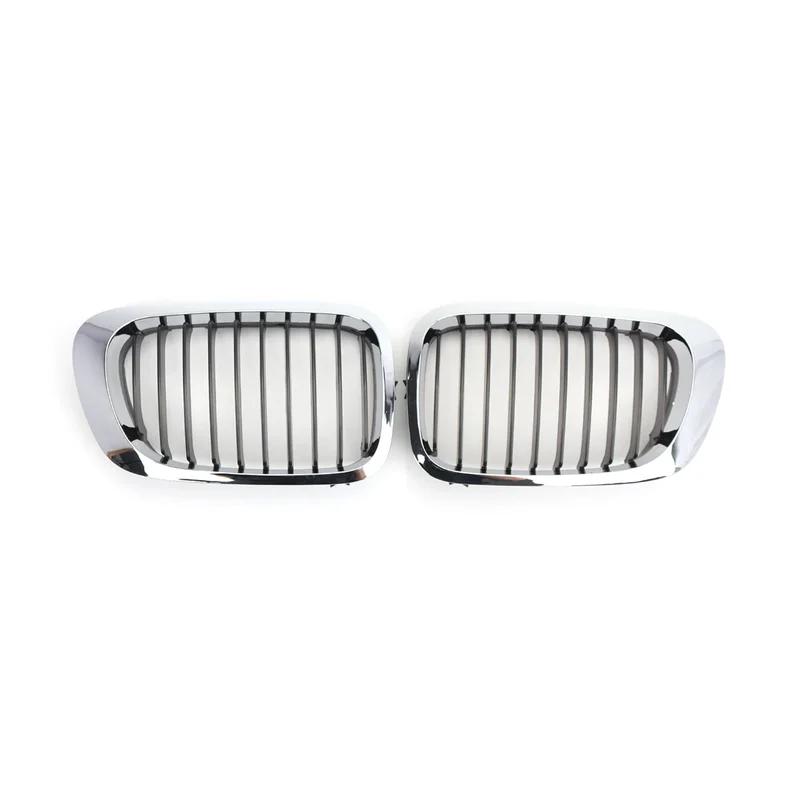 

Chrome Silver Color Front Bumper Kidney Grill For BMW 3 Series 1999-2002 E46 M3 323 i/é 325Ci 328 i/é/Ci 330Ci 2 Door Grilles