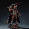 32cm Guts The Black Swordsman Statue Anime Figure Dual Head Sculpts Premium Collectible Model Display with Poseable Articulated Scale Detailed Movable