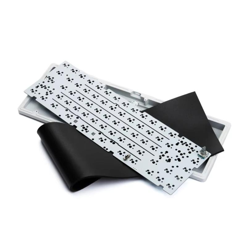 Silents Keyboards Base Layer Pad With Poron Material Reduces Mechanical Switches Noise for Workstations and Gaming Setups