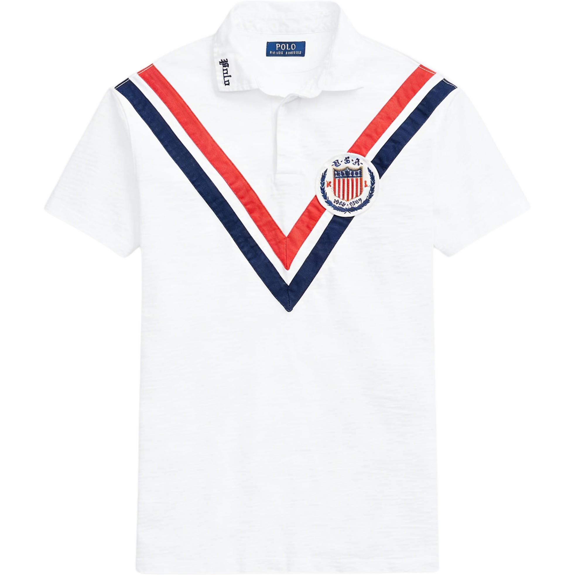 

Polo Ralph Lauren Polo Shirt With Patch Logo Decoration Men tops 710802130-001 S
