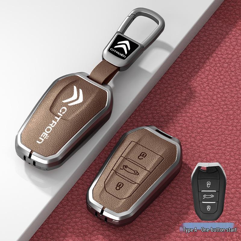 Car Key Cover & Buckle for Citroen C3XR, C4L, Tianyi, C5, C4 Sega, Elysee, C6 Models