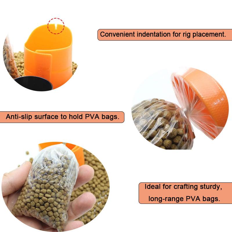 Carp Fishing Accessories Kit PVA Bag System Carp Bait Loading Tools PVA Stems Loader for Carp Rigs Method Feeder Fishing Tackle