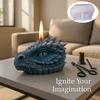 Dragon Eye Scented Candle Making Silicone Mold DIY Halloween Craft Handmade Plaster Ornament Epoxy Resin Mould for Decorative