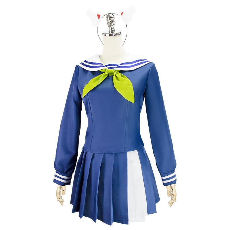 Blue Files Raji Rabbit Cos Kasawa Meiyou Cos Clothing Women's Clothing JK Set Anime Game Clothing Japanese Sailor Clothing