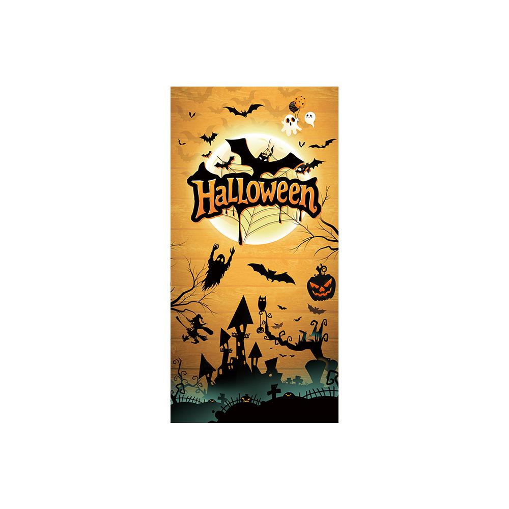 Day of the Dead Festival Polyester Door Banner - Customizable Party Decoration