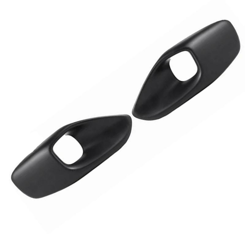 A03E-1Pair Front Bumper Fog Light Frame Fog Light Grille Cover For Citroen C4 Picasso Mk2 5 Seat 9800978280 9809978180