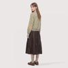 Thursday Island Fake Leather Tiered Skirt T266msk139w