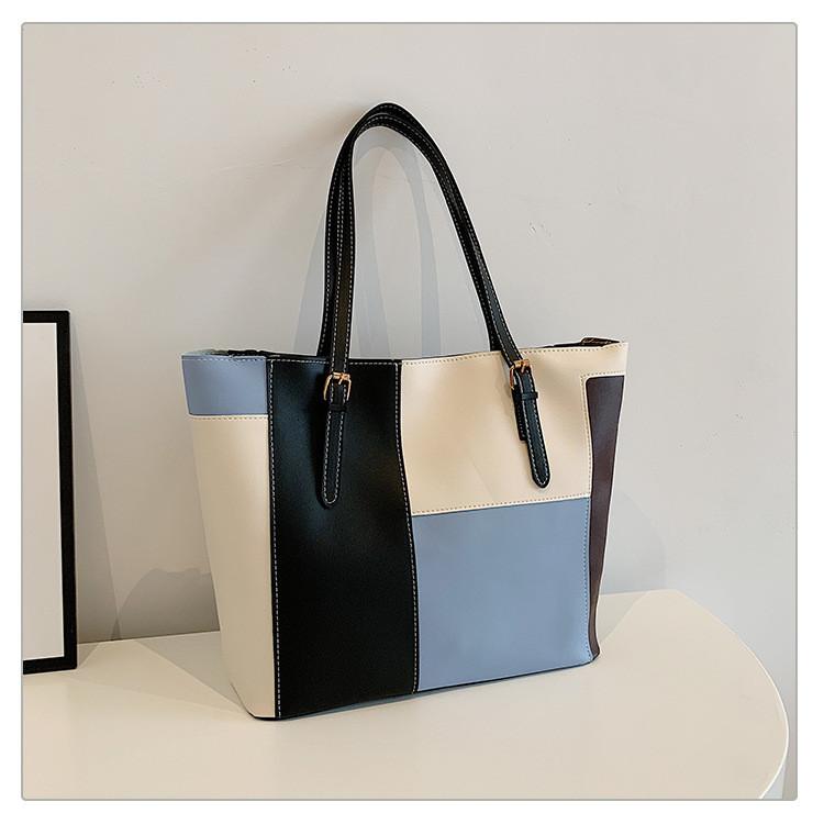 Womens Large Pu Tote Bag With Inner Pocket And Soft Structure For Work And Casual