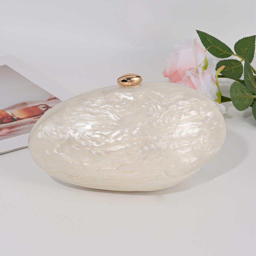 Fashion Acrylic Shell Clutch Evening Bag Shoulder Crossbody Bags With Medium Size Backpack Women Luxury Brand 2025 Shopping Cute