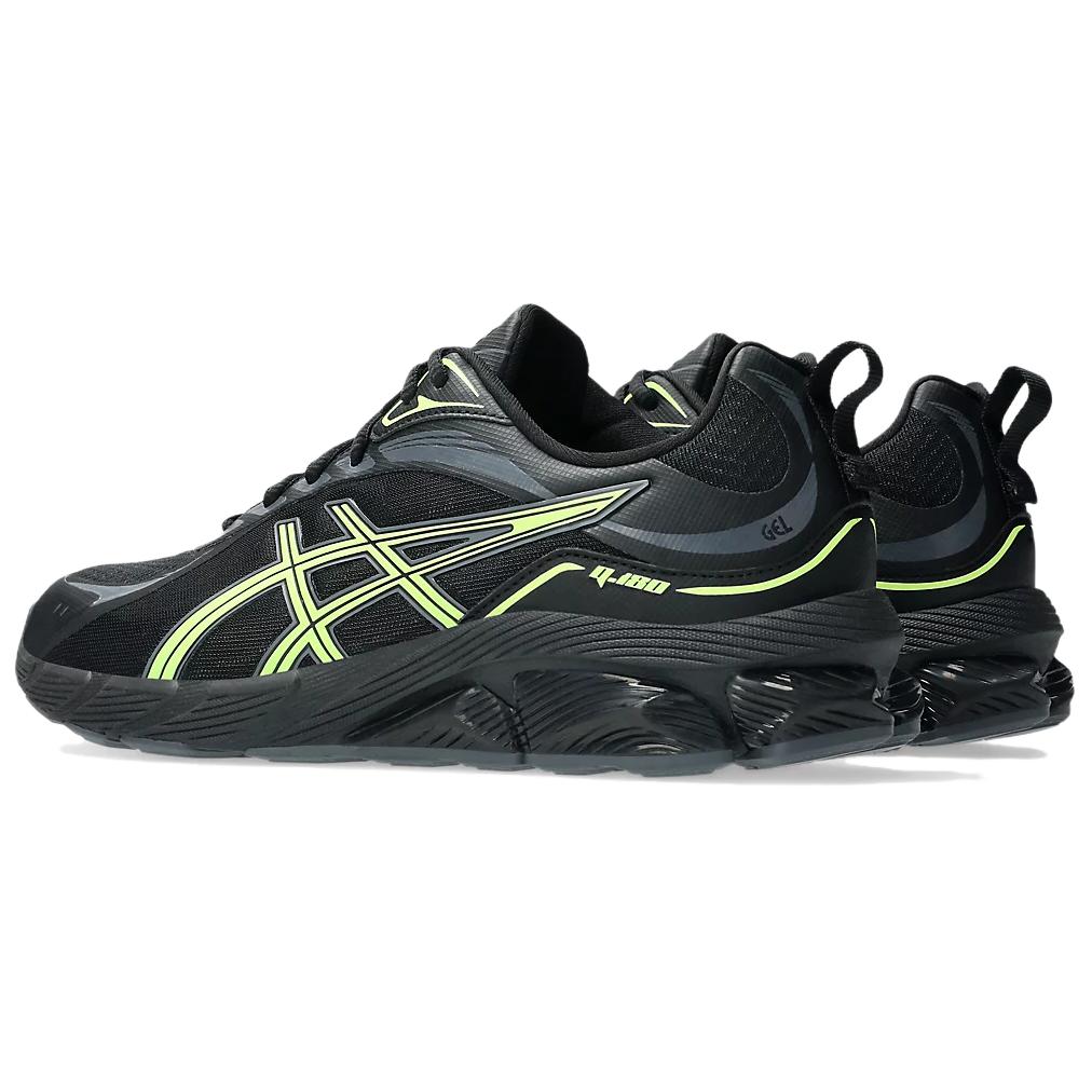 Asics Gel-Quantum 180 8 Versatile Comfortable Synthetic Leather Cushioning Casual Running Shoes Men Sneakers Black 1203A751-001