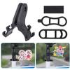Bike Light Torch Holder Flashlight Bracket Bike License Plate Bracket Bike Parts Adjusteable For Road Bike Racing Bike Mount