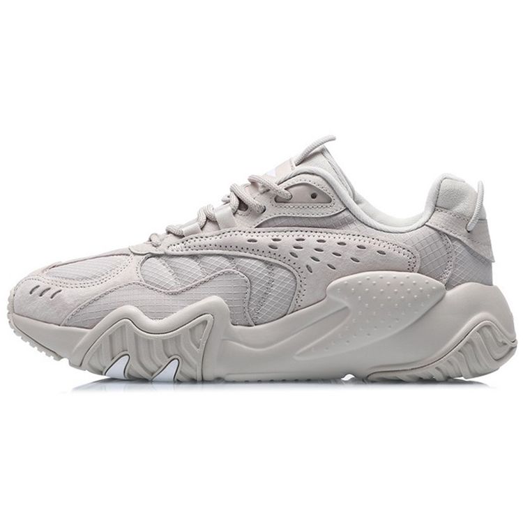 

Li-Ning Кроссовки Cat Paw Lite с низким верхом, нескользящие, амортизирующие, износостойкие, мужские, серые AGLQ107-2