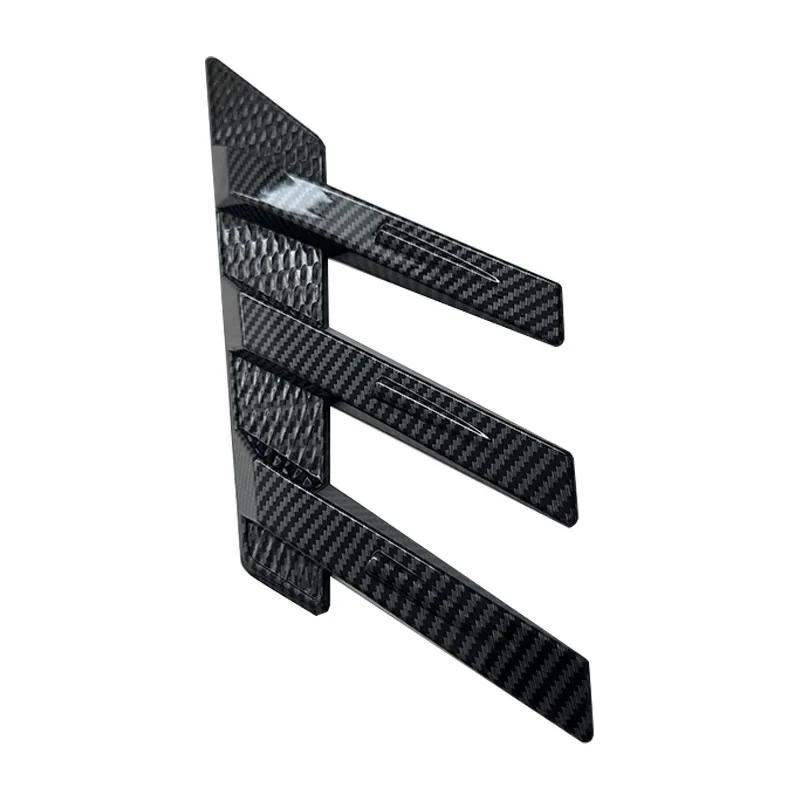 Universal Rear Windshield Side Spoiler Side Vents Decoration General Window Louvers Exterior Decorative Rear Wing Accessories