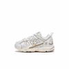 New Balance NB 878 Scarpe Basse Resistenti all'Abrasione per Bambini Piccoli Bianche per Neonati e Bambini Piccoli IV878SM1