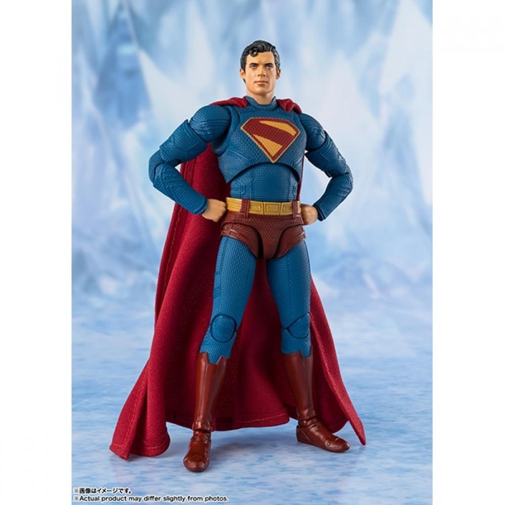Bandai S.h.figuarts Superman  Fully Painted Action Figure Approx. 165mm 