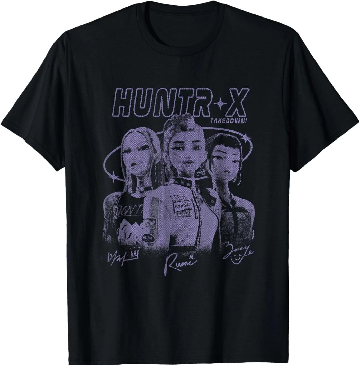 Kpop Demon Hunters HUNTR/X Takedown Officially Licensed T-Shirt XL