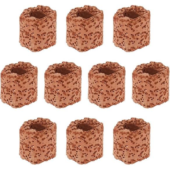 Iplusmile 10 Adet Akvaryum İçin Su Bitkisi Sabitleme Halkası Su Bitkileri İçin Seramik Tutucu Akvaryum Bitki Sabitleme Halkası