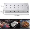 Outdoor Bbq Smoking Box, Lychee Wood Smoking Box, Thickened Stainless Steel Bbq Tool, Smoked Meat Box, Charcoal Box