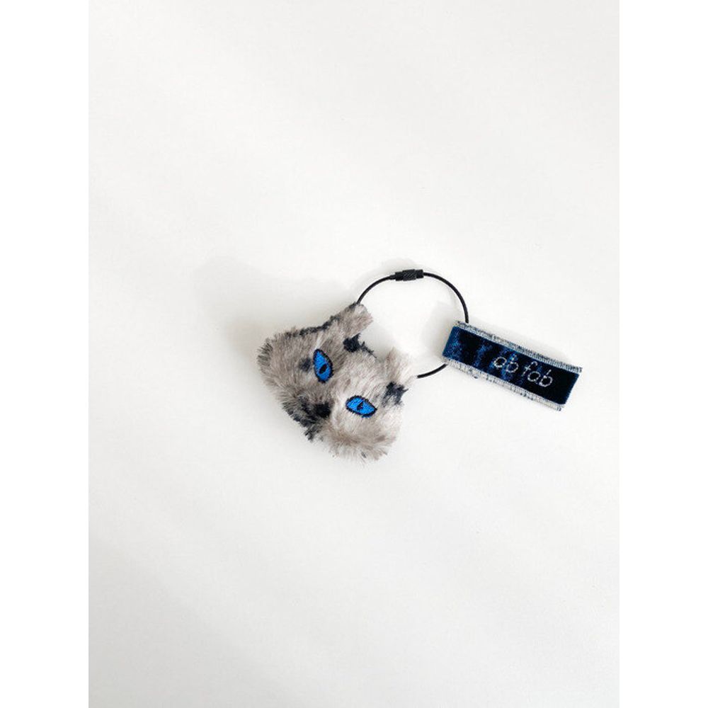Ab Fab Myam Mi Keyring: Myam Mi (Gray Mix)