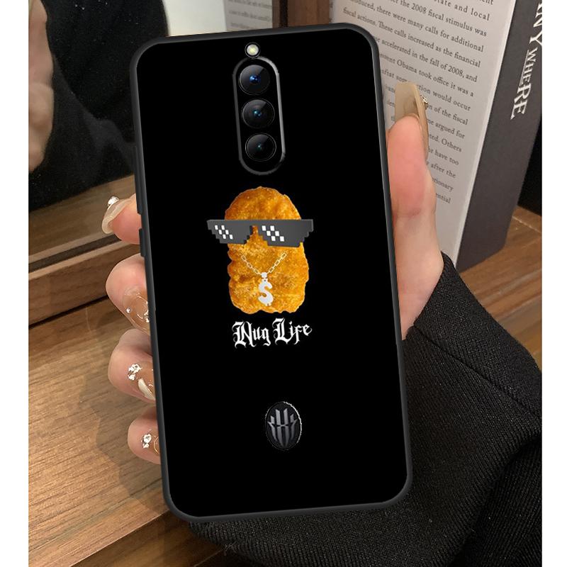 French Fries Burger Pizza Case For Nubia Red Magic 8 9 10 Pro Plus 6 7 6S 7S Pro 5G 6R RedMagic 9S 8S Pro Plus Coque