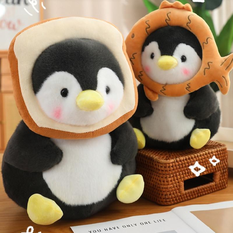 Adorable Cartoon Penguin Plush Toy Soft Stuffed Doll For Girls Birthday Gift