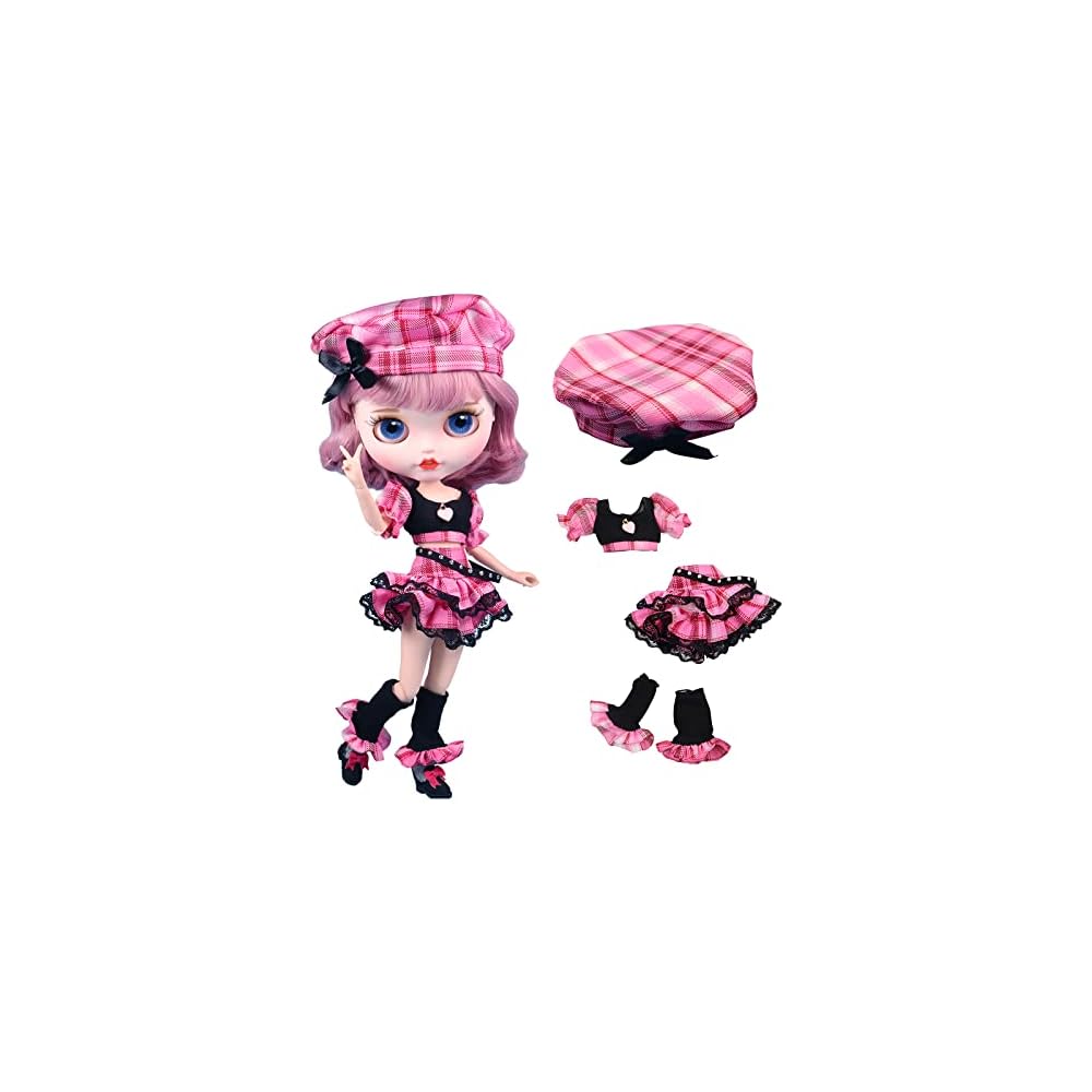 

ICY Fortune Days Doll Clothes for 1/6 Scale Dolls Dress and Accessories for Blythe, Obitsu, Licca, Pullip Dolls