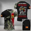 Spanish Camouflage T Shirt Men Tops Tee Shirts Quick Dry 3D Espana Emblem Printed Soldiers Forest T-shirt Short Sleeve Women Tee