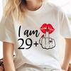 Unisexs New Fashion Streetwear I Am 39 Middle Finger Tshirts 39th Birthday Unisex Clothing Fashion Birthday Y2k Clothes Top