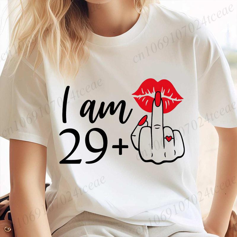 Unisexs New Fashion Streetwear I Am 39 Middle Finger Tshirts 39th Birthday Unisex Clothing Fashion Birthday Y2k Clothes Top
