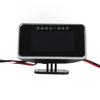 4 In 1 Vehicle Instrument LCD Digital Display Oil Pressure Voltage Water Temperature Fuel Gauge Black 9 36V