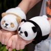 Cute Doll Panda Plush Wrist Band Soft Plush Doll Slap Bracelet Slap Bracelet Series  Birthday Gift