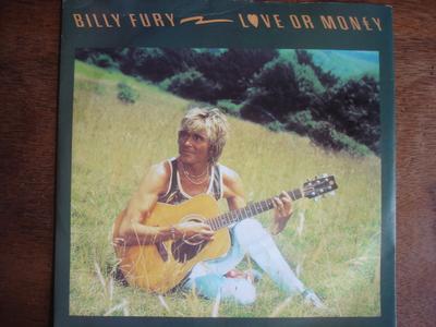 7inch Record BILLY FURY  Love Or Money POSP488 Polydor 1982 UK Rock Used