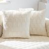 Nordic Washed Cotton Sofa Cushion Modern Non-Slip Jacquard Cover Universal Four Seasons Bed & Breakfast Use