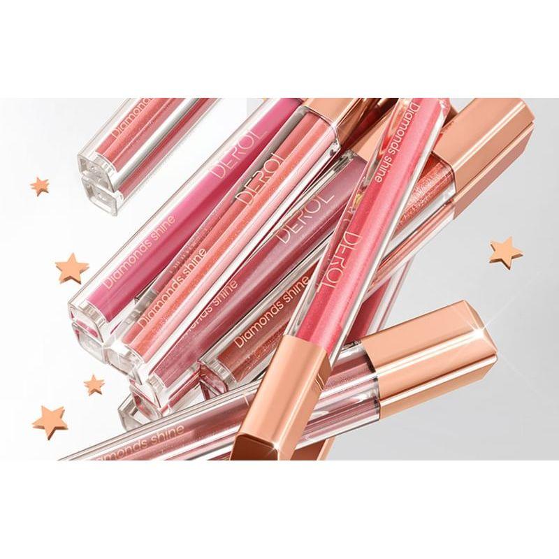 DEROL - Starlight Diamonds Shine Liquid Lipstick - 1-4