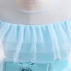 Girls Princess Tulle Dress Kids Formal Gown Piano Performance Pageant Party