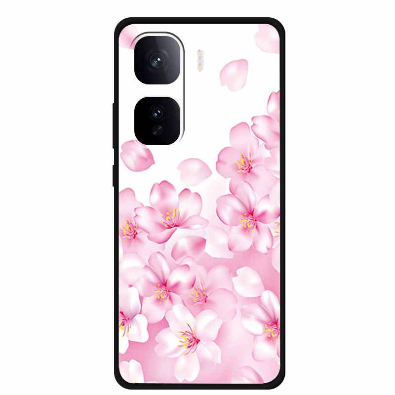 Black Silicone Case For Vivo iQOO Neo 10 Pro Plus Case Cartoon Coque Soft Back Cover For Vivo iQOO Neo 9s Pro Plus Case Funda