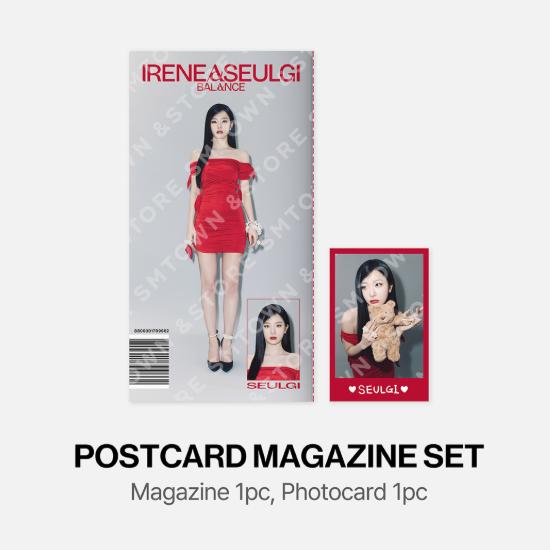 Pre-order 2025 IRENE & SEULGI Concert Tour BALANCE Postcard Magazine Set