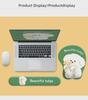 Tulip Puppy Silicone Wrist & Mouse Pad Set - Cute Keyboard Hand Support, Perfect Gift for Office or Girls